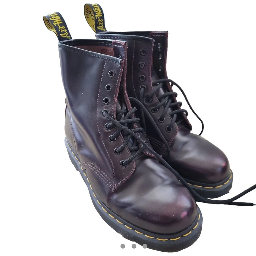 Oxblood Dr. Martens 1460 boots